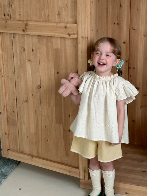 Charming Craft Doll Top - Green - Size 130