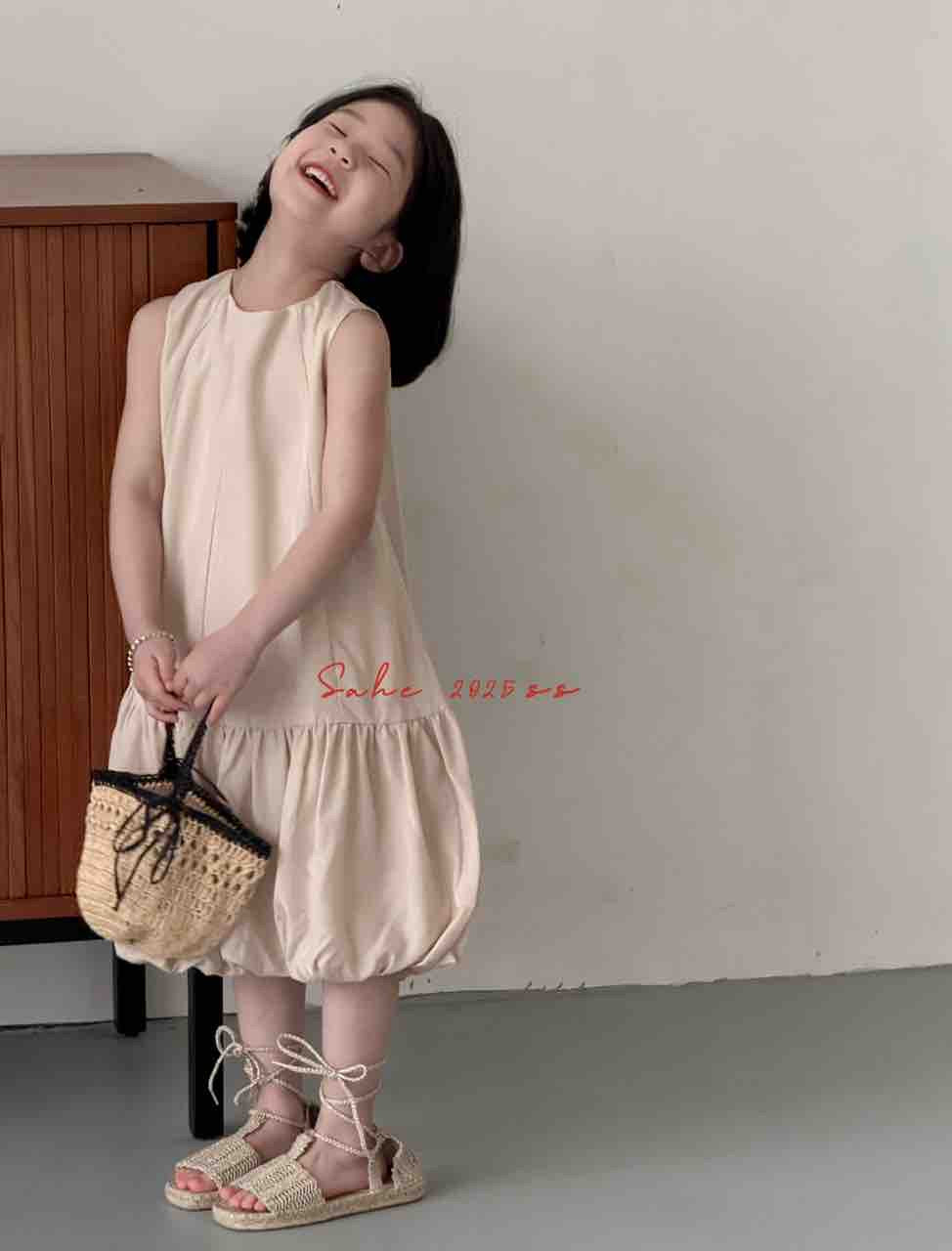 Fashionable Flower Bud Skirt - Purple - Size 130