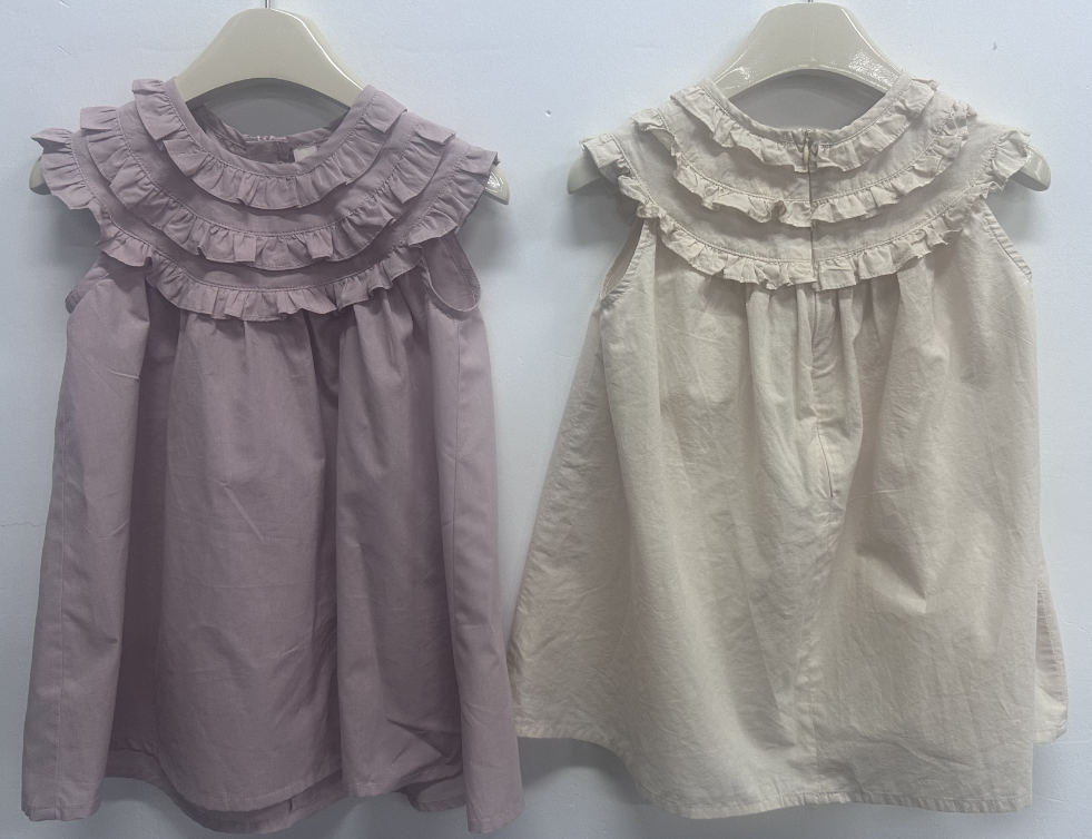 Luxury Kids Dress - Purple - Size 120